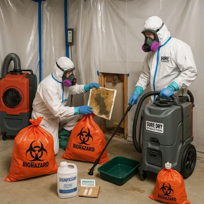 Contaminated Water Handling Protocols process in Southern Gateway, VA