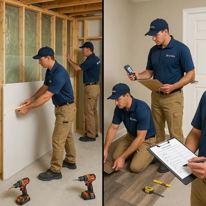 Repairs and Reconstruction process in Southern Gateway, VA